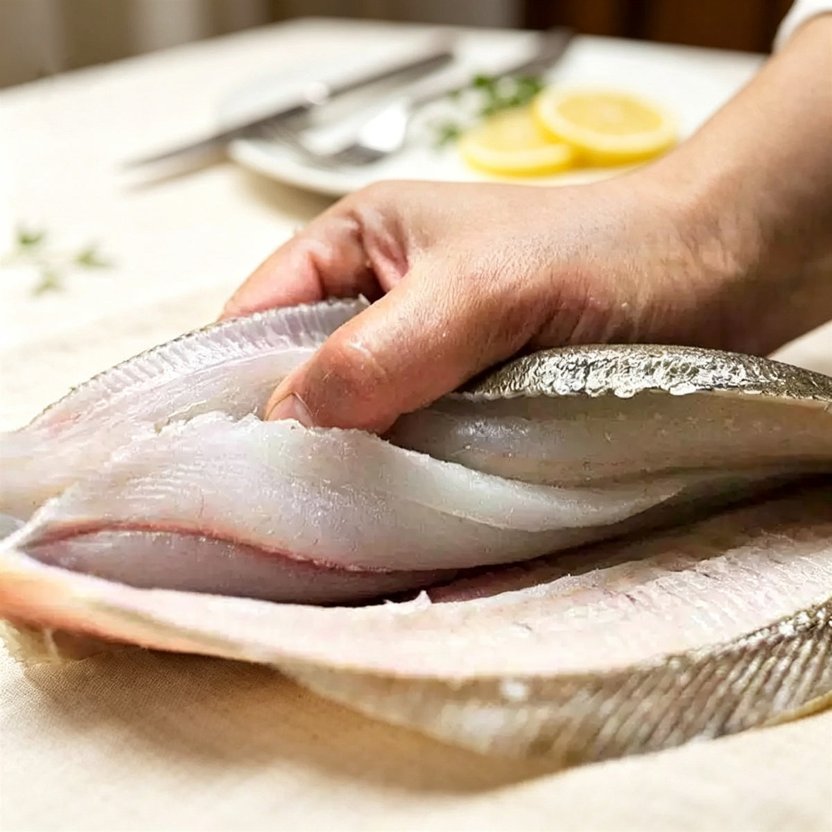Premium Frozen Deep-Sea Whole Flounder